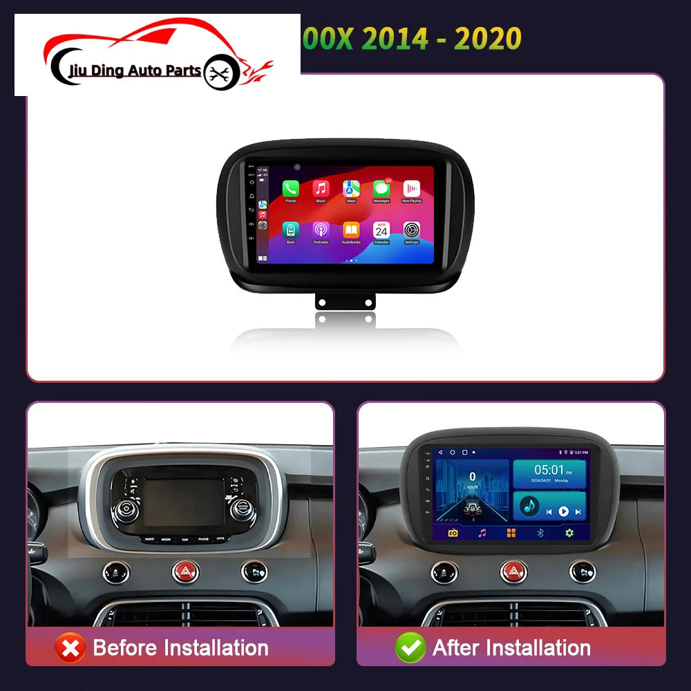 Autoradio Fiat 500X 2014- 2020 Car Play e Android Auto wireless