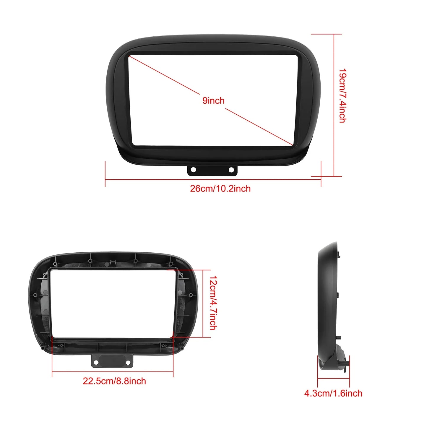 Autoradio Fiat 500X 2014- 2020 Car Play e Android Auto wireless